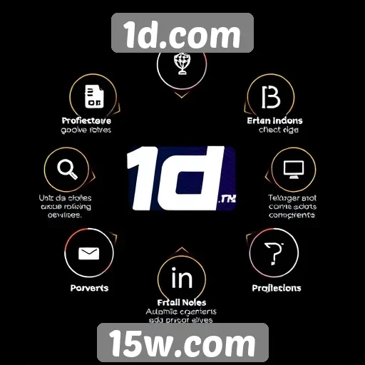 Visão geral das características do 1d.com